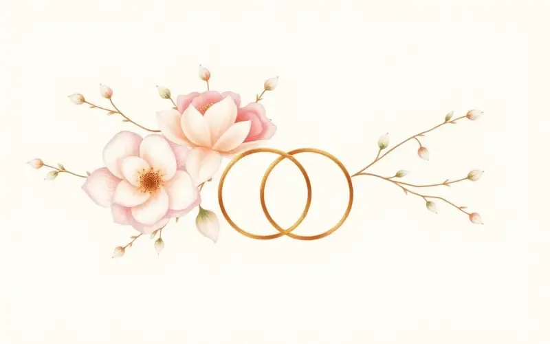 Wedding Day Blume Nail e-gift card design